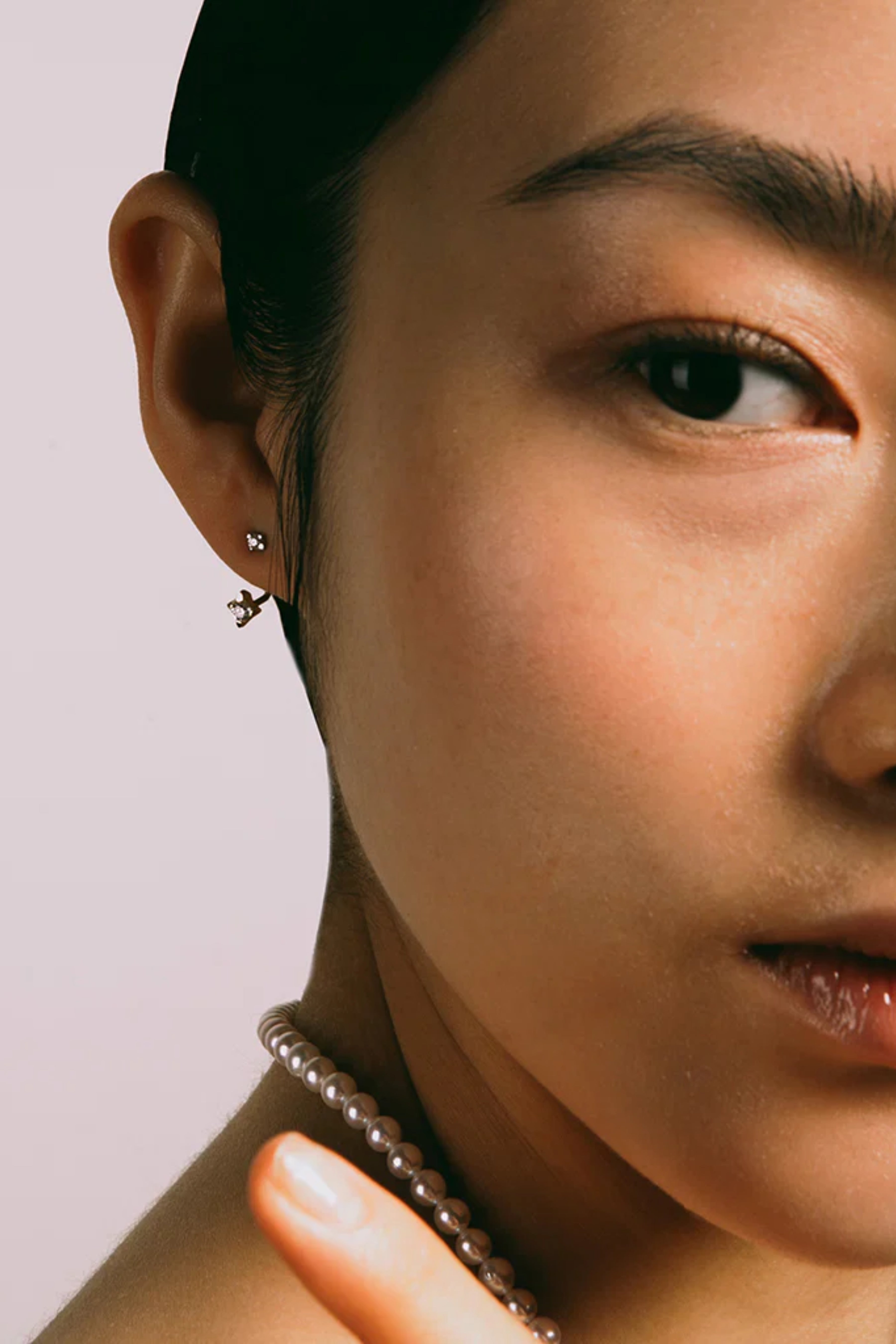 Hanabi Double Back Earring