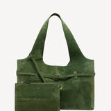 Cambon Cabas in Velvet Green