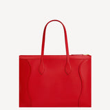 Flat Cabas New Luggage in Red