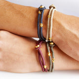 Colors Wristband in Maroon
