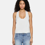 Valley Racer Tank in White