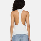 Valley Racer Tank in White