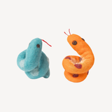 Orange Snake Finger Puppet