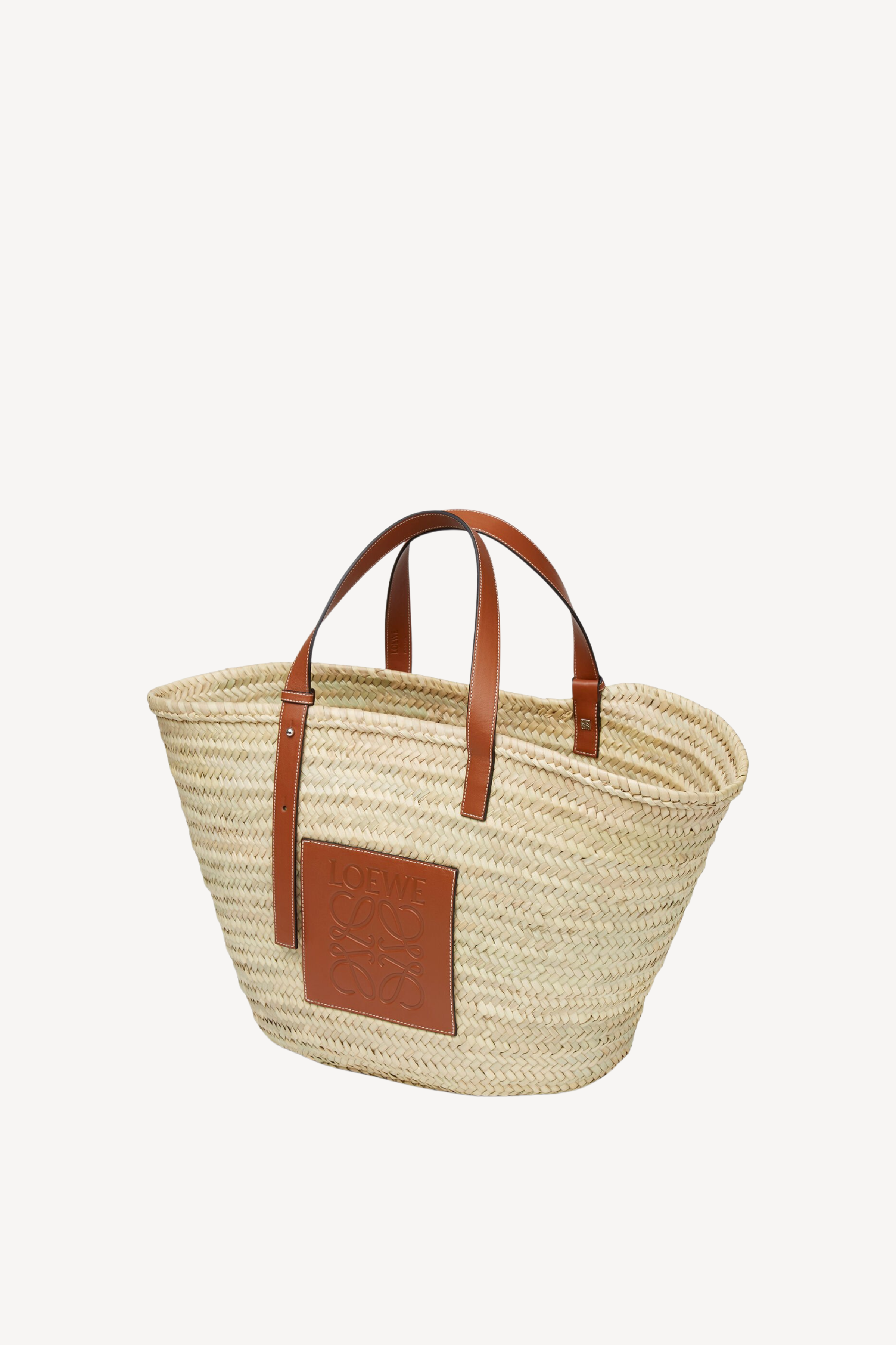 Natural Large Basket Bag