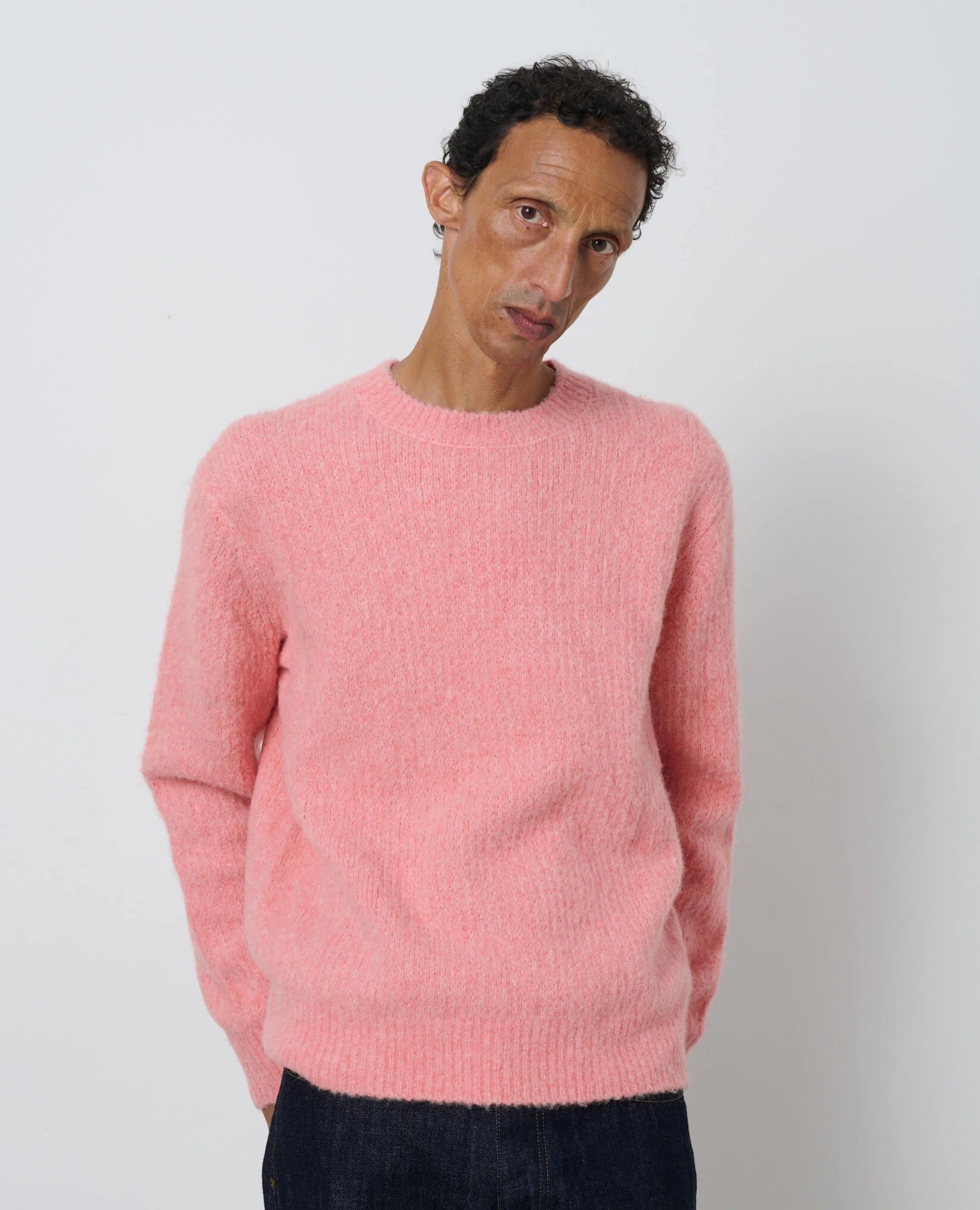 Yak Sweater in 697 Bubble Gum