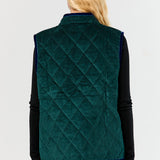Cord Puffer Vest