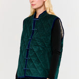 Cord Puffer Vest