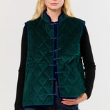 Cord Puffer Vest