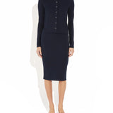 Sheryl Skirt in Midnight Navy