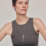 The Lumen Octagon Pendant | Champagne Quartz