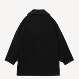 Black Cashmere Wool Coat