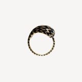 Baoli Flow Single Coil Ring - Black