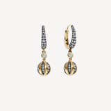 Diamond Ball Breaker Earrings