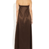 Edith Gown in Chocolate