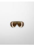 Half Bombé Sunglasses in Dark Khaki