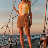 Pom Pom Mini Skirt