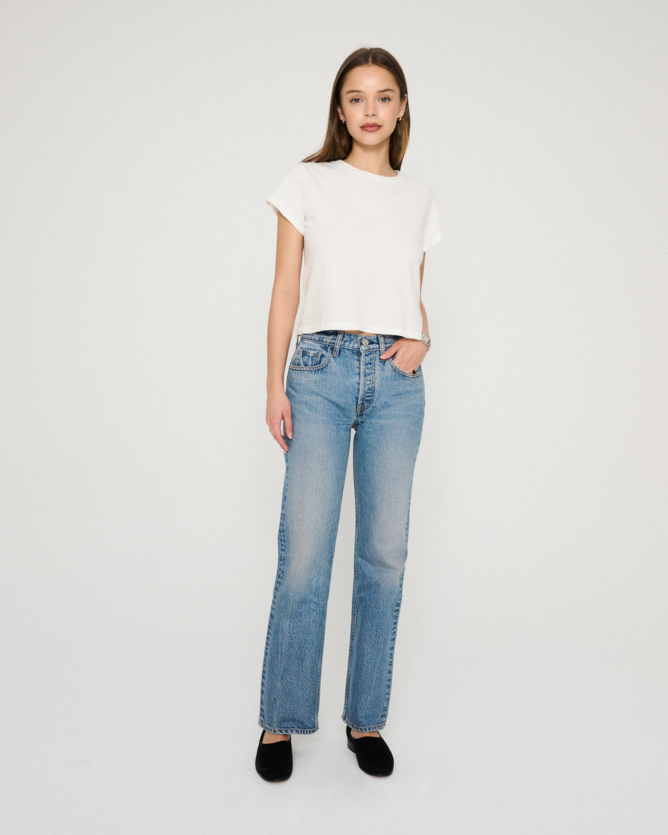 One Jean in Light Wash