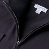 Sea Island Cashmere l/s Half Zip