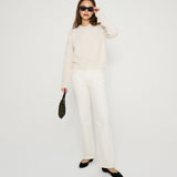 One Jean in Ivory