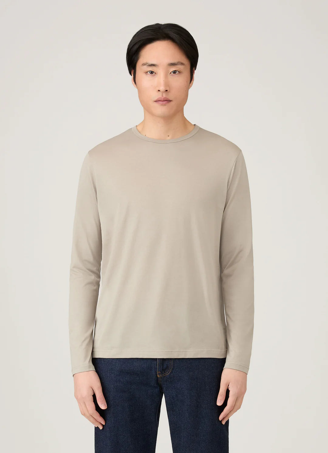 Long Sleeve Classic T-Shirt in Fog