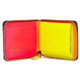 Super Flou Leather in Light Orange & Pink