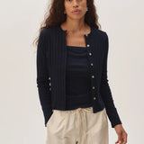 Varied Rib Cardigan