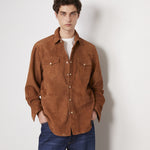 MARSHALL OVS GOAT SUEDE