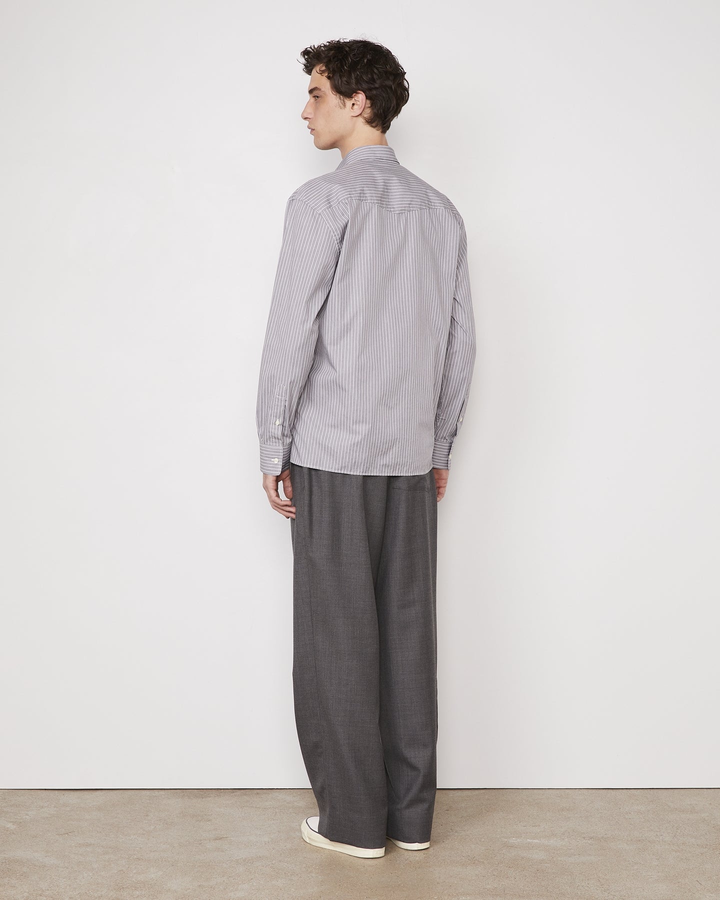 GAD STRIPED COTTON POPLIN
