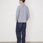 ARSENE WAFFLED COTTON CHECK