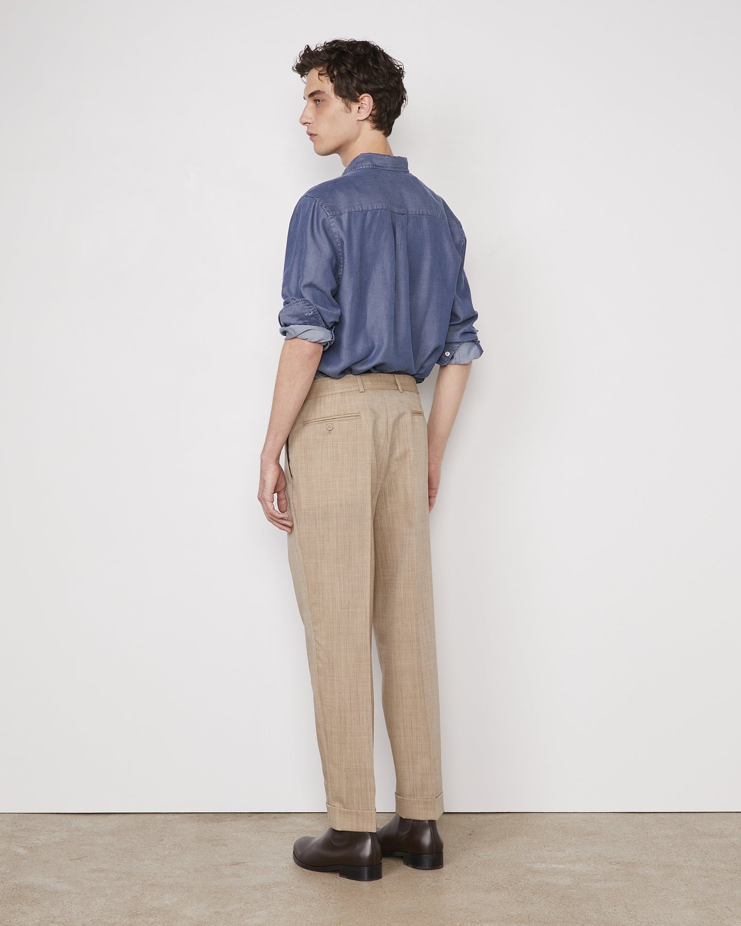 HUGO HEATHER VIRGIN WOOL