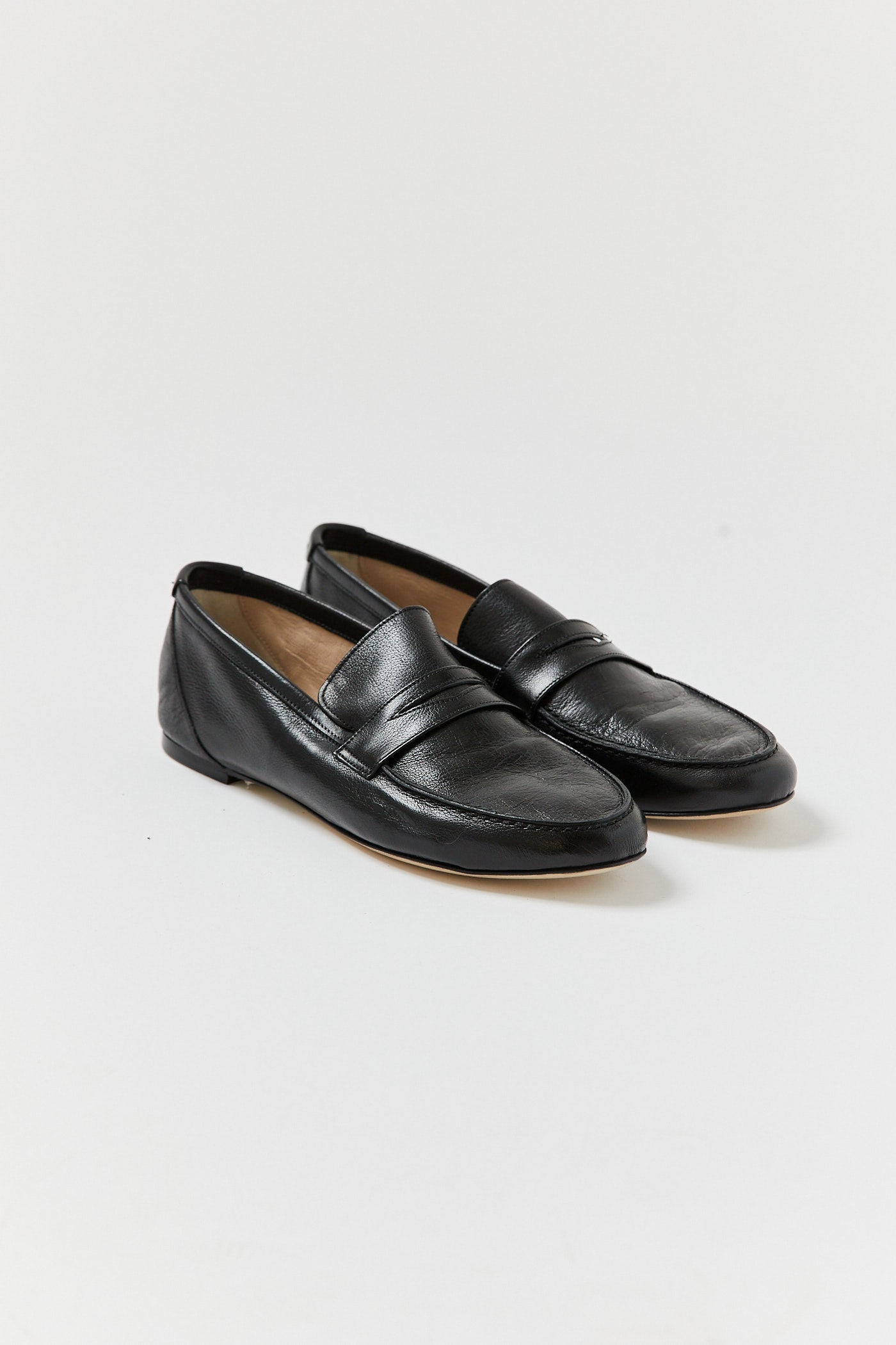 Black Penny Loafer