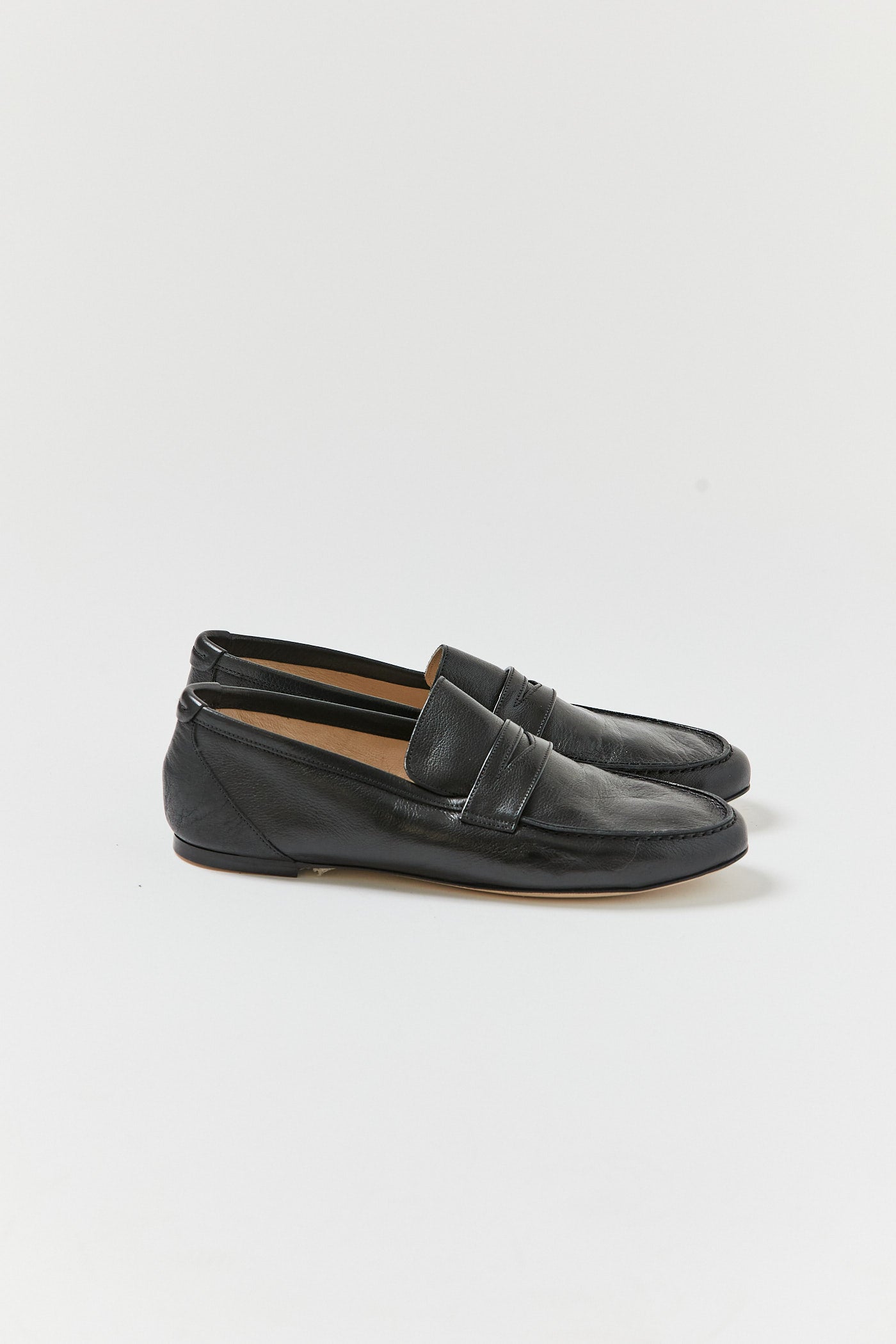 Black Penny Loafer