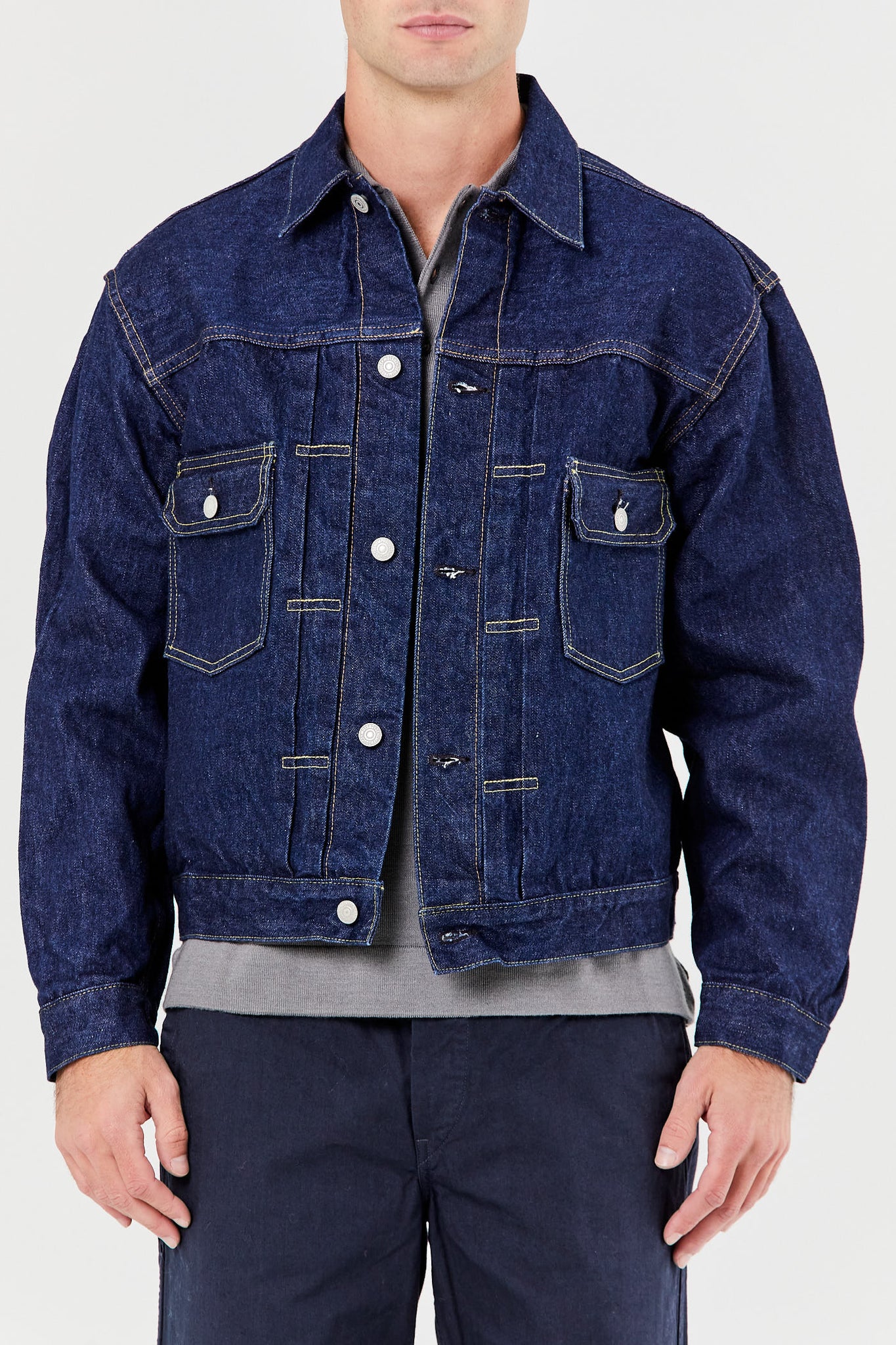 One Wash Type2 1950s Denim Jacket – ByGeorge