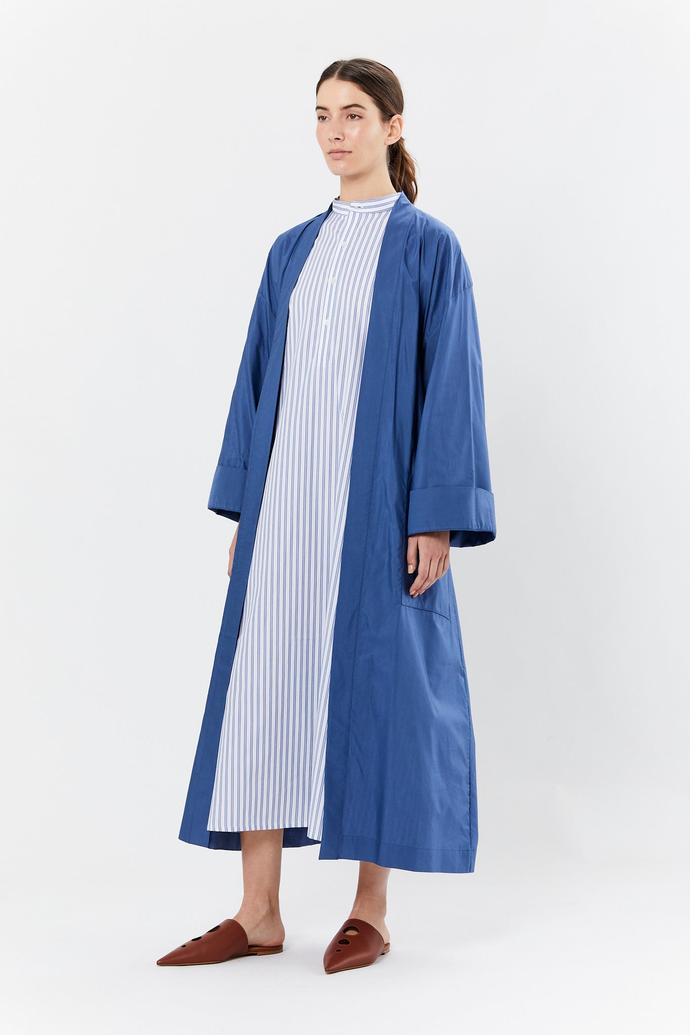 Blue Peignoir Dress