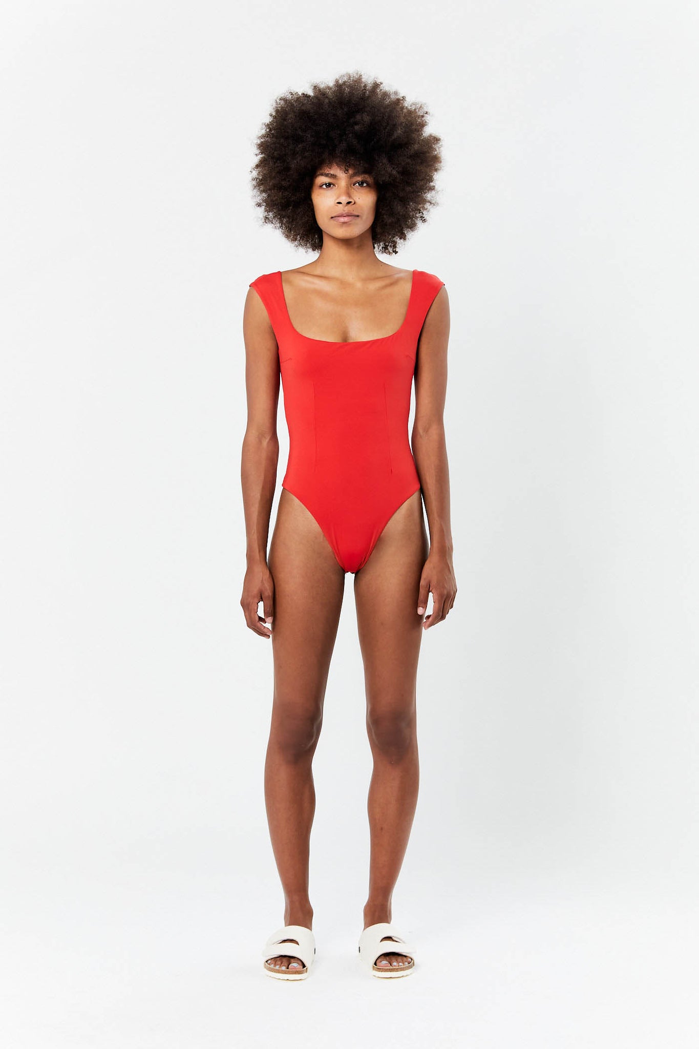 Red Bridgette Swimsuit